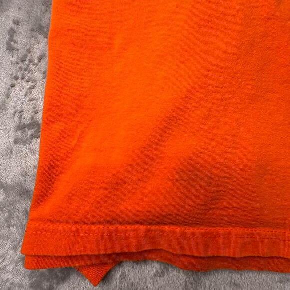 Vintage Cleveland OH American Resortwear USA Embroidered Orange T-shirt Size 2XL - Picture 4 of 6